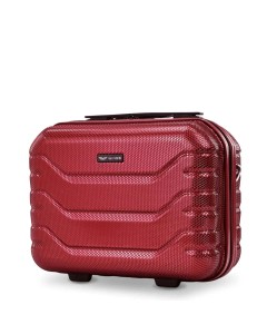 Kuferek podróżny Wings CRAKE kosmetyczka 14" WINE RED