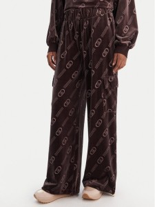 Liu Jo Sport Spodnie dresowe TF5111 J4955 Brązowy Relaxed Fit