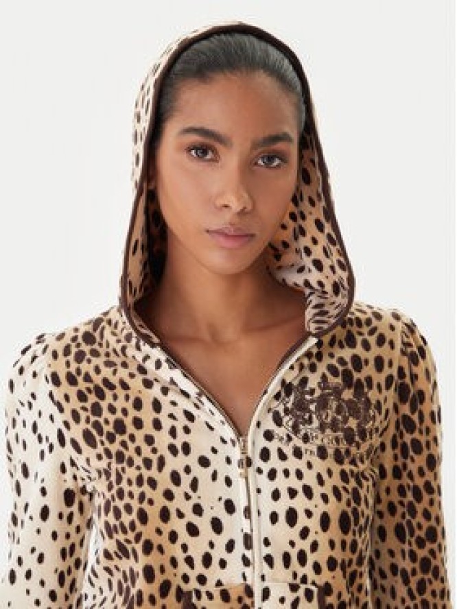 Juicy Couture Bluza JCGAS225012A Beżowy Slim Fit