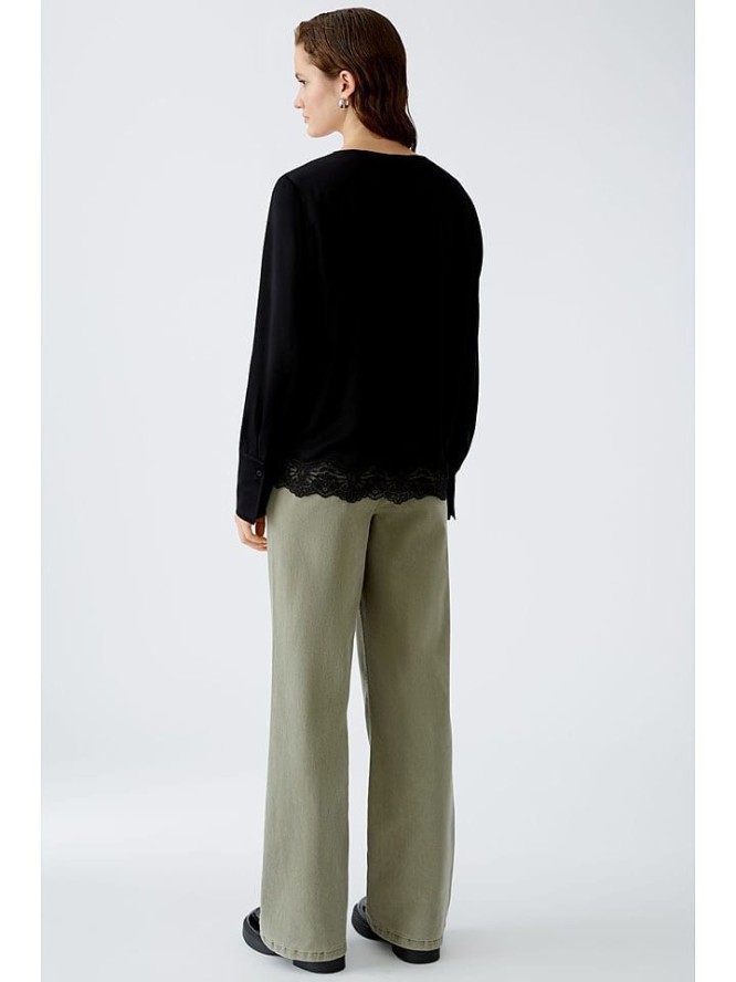 Oui Bluzka w kolorze czarnym rozmiar: 36