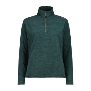 Polaire 1/2 zip z dżerseju melanż damska CMP