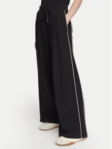 Weekend Max Mara Spodnie dresowe Godezia 2625786021 Czarny Relaxed Fit