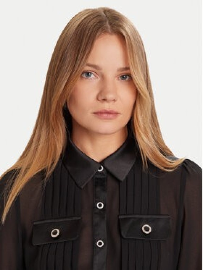 Morgan Koszula 232-CLOCLO Czarny Regular Fit