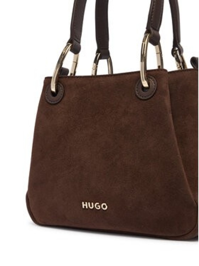 HUGO Torebka 50568035 Brązowy ciemny