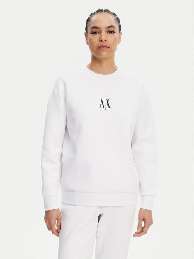 Armani Exchange Bluza XW000821 AF10818 U0002 Biały Regular Fit