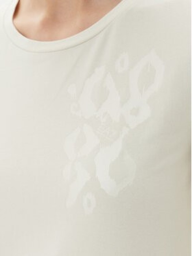 EA7 Emporio Armani T-Shirt 7W000133 AF10373 U1112 Beżowy Regular Fit