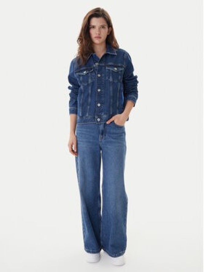 Karl Lagerfeld Jeans Kurtka jeansowa A1W14002 Niebieski Regular Fit