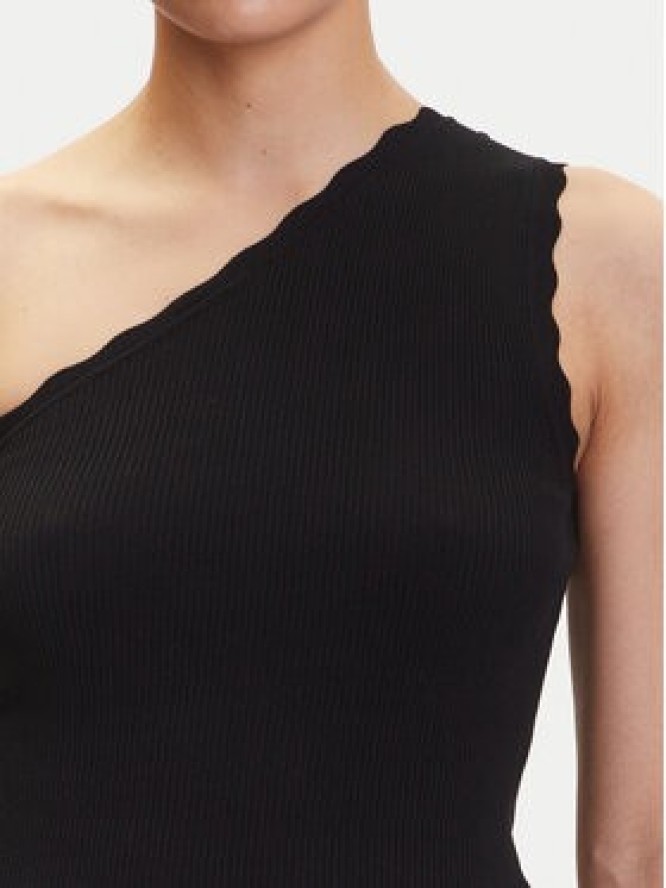 JDY Top Nanna 15351420 Czarny Slim Fit