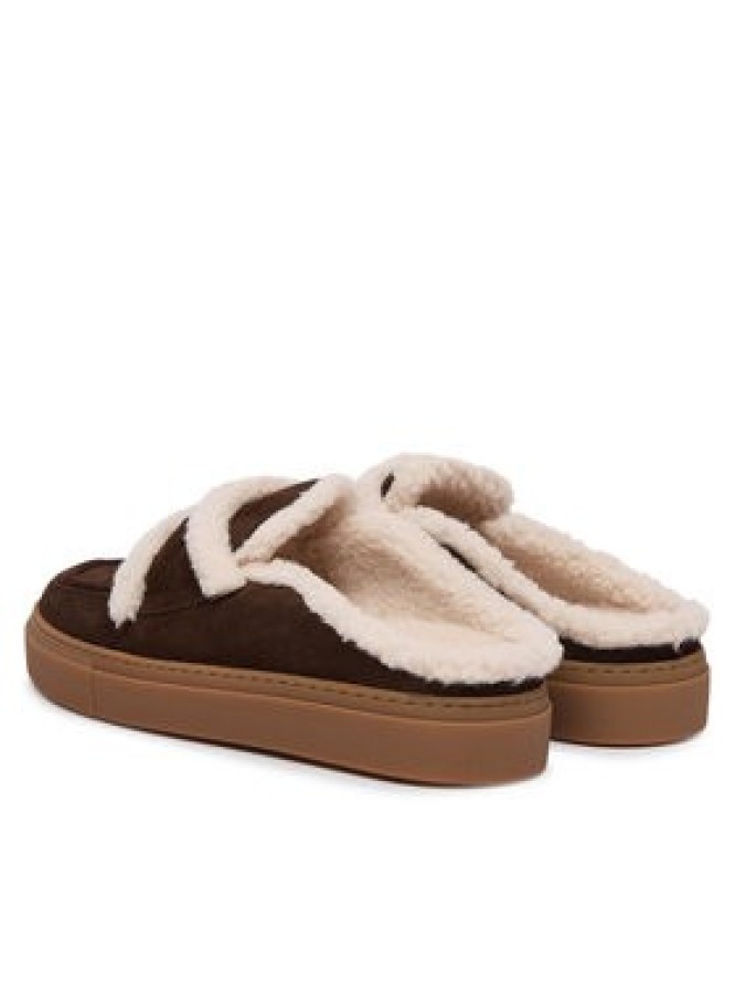 Inuikii Klapki Mule Wool 1004.017.0011 Brązowy