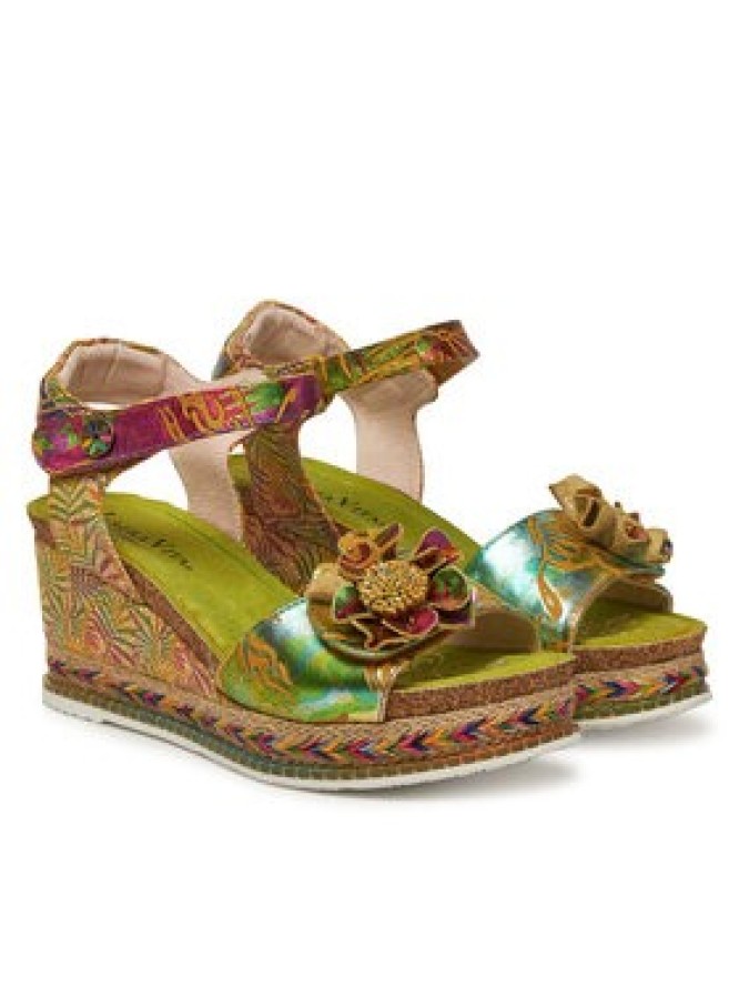 Laura Vita Espadryle Hacdeo 09 Żółty