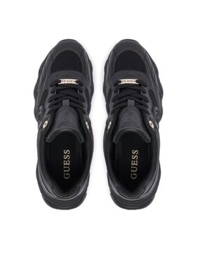 Guess Sneakersy FLFMRZ ELE12 Czarny