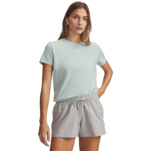 Koszulka bawełniana damska Under Armour Rival Core SS