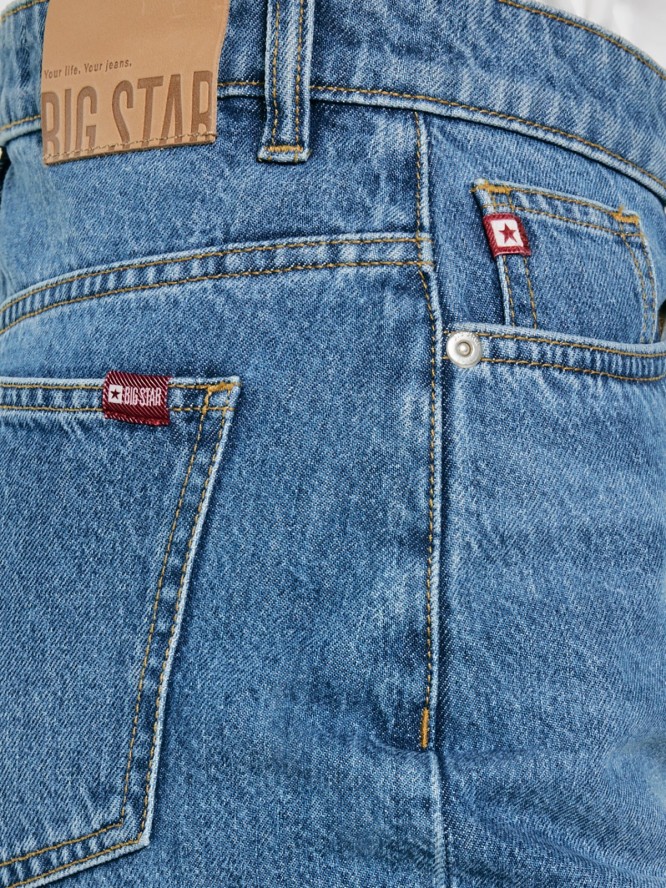 Spódnica damska jeansowa mini niebieska Zoe 462