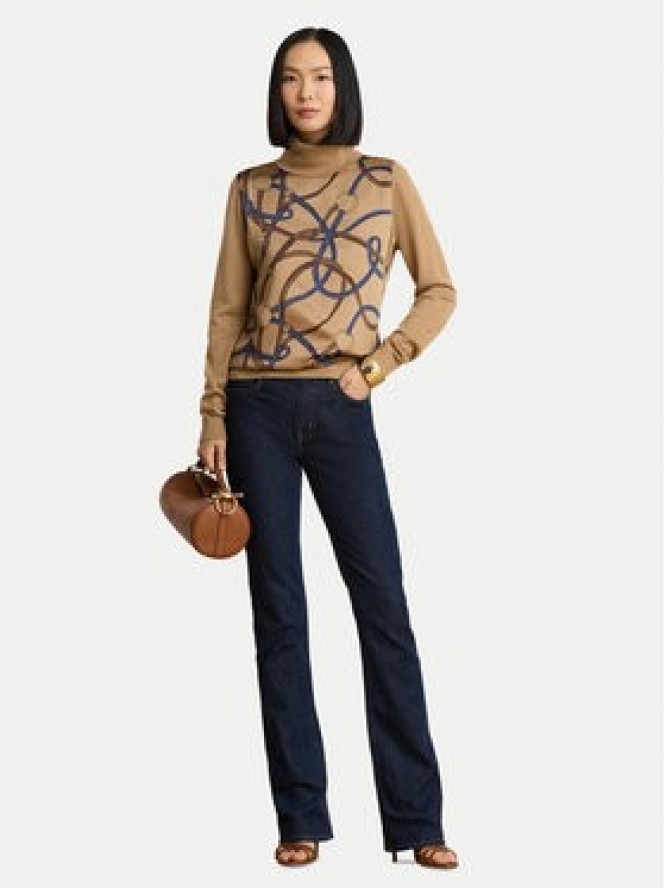 LAUREN RALPH LAUREN Golf 200B27532001 Beżowy ciemny Relaxed Fit