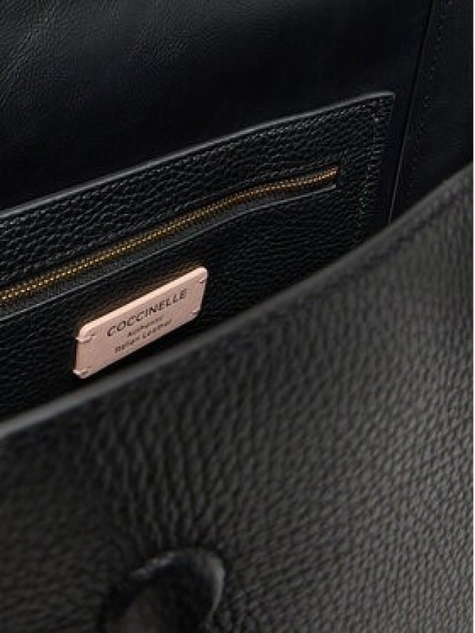 Coccinelle Torebka T8A Coccinelledouble Beat E1 T8A 18 02 01 Czarny