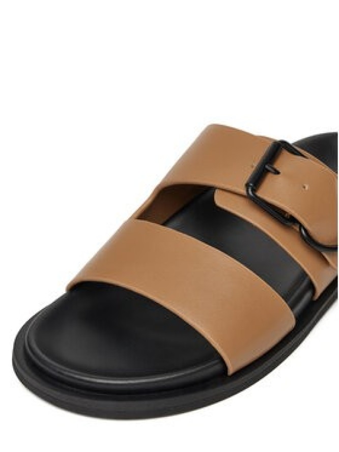 Badura Klapki FLOWER-LT778-93 Brązowy