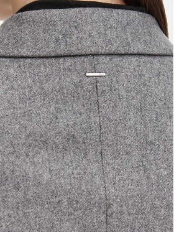 BOSS Marynarka Jia18 50567167 Szary Slim Fit