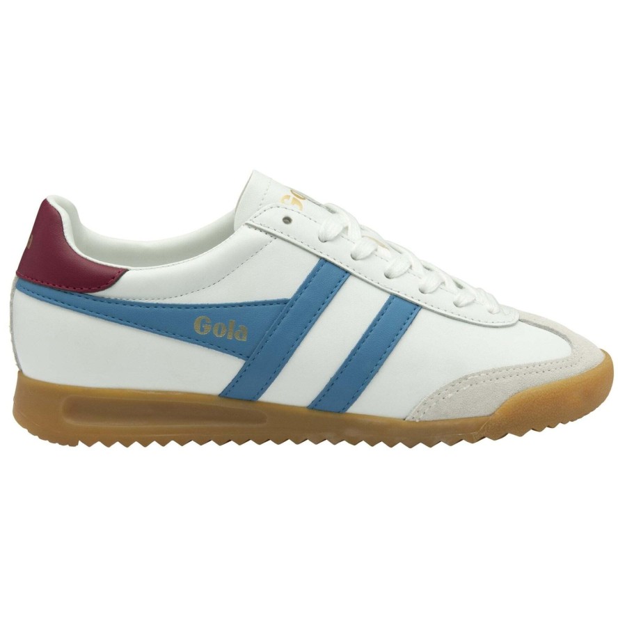 Damskie skórzane sneakersy na sznurowadła Gola Torpedo Leather