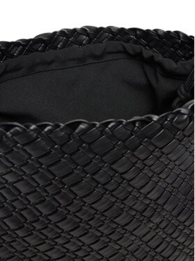 Tommy Hilfiger Torebka Th Braided Maxi Hobo AW0AW18161 Czarny