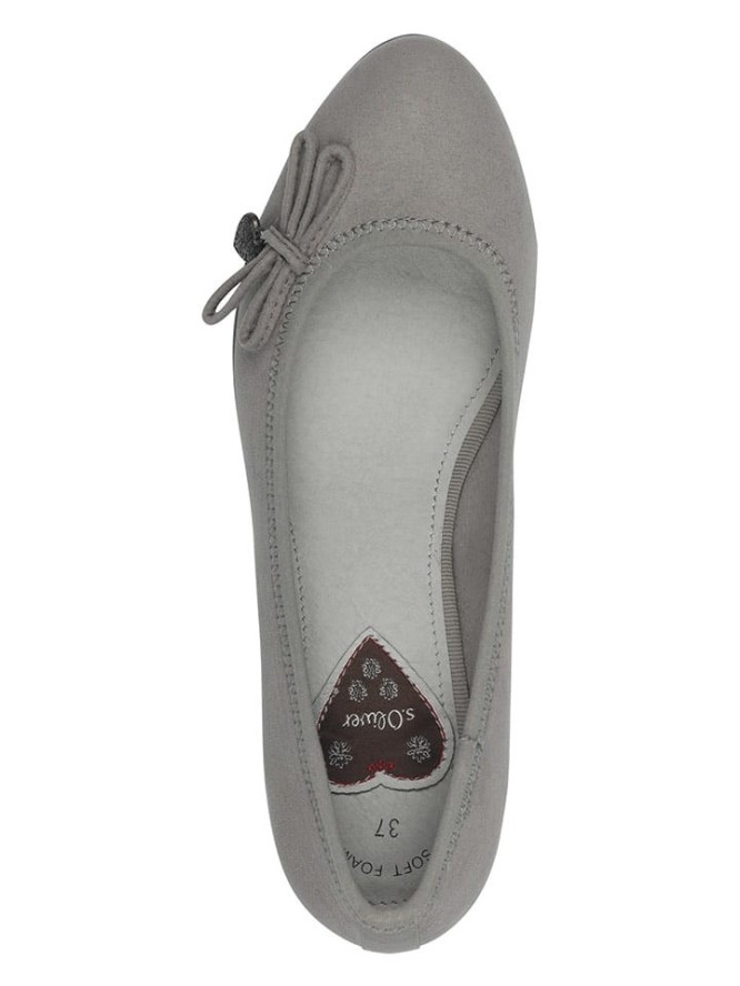 s.Oliver Czółenka w kolorze szarym rozmiar: 38