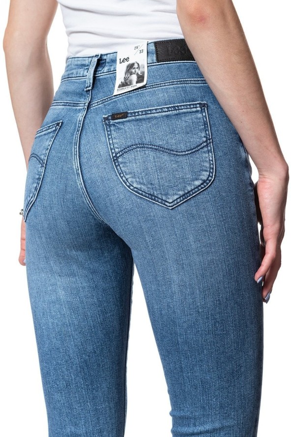 SPODNIE DAMSKIE LEE SCARLETT HIGH COOL DAZE L626IQXV 112114219