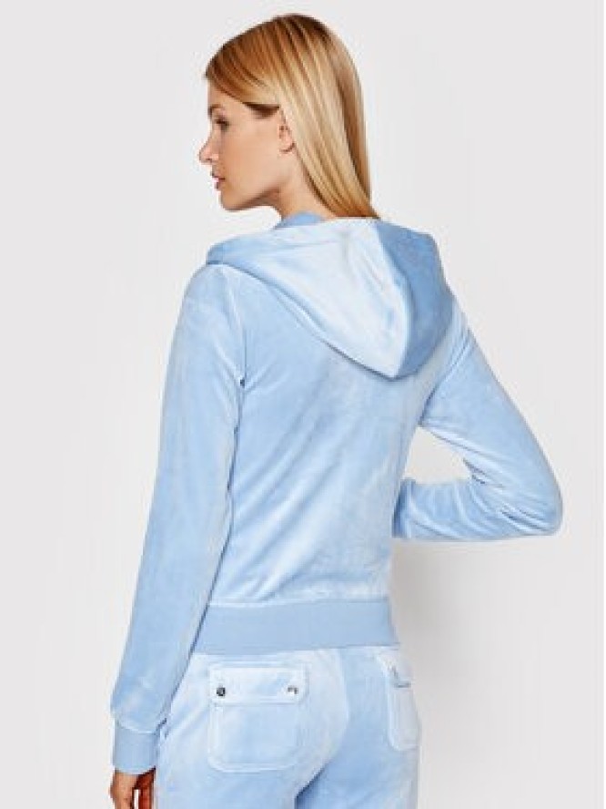 Juicy Couture Bluza Robertson JCAP176 Niebieski Slim Fit