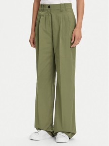 Marc O'Polo Spodnie materiałowe 506 0341 10105 Zielony Loose Fit