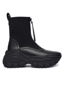 Buffalo Botki Lola Front Zip 1270140 Czarny