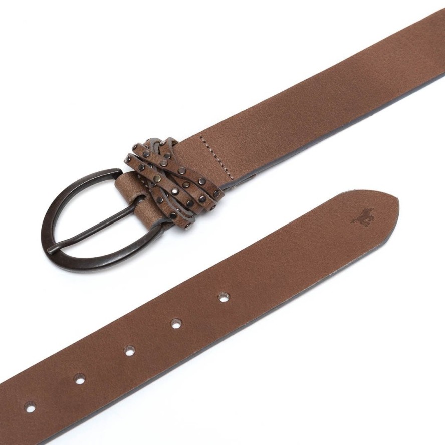 DAMSKI PASEK MUSTANG PASEK SKÓRZANY MW3003R03 623 35mm Ledergürtel Q.1869