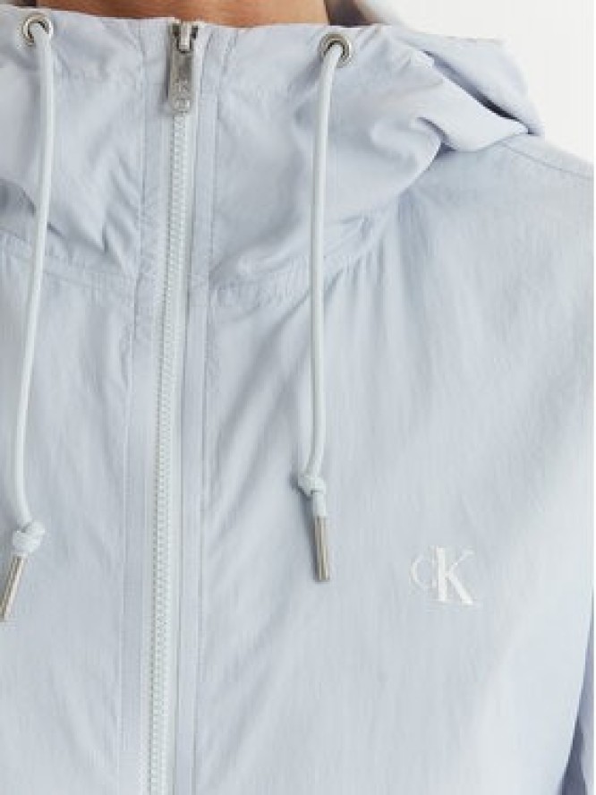 Calvin Klein Jeans Wiatrówka Essential LV047F507G Błękitny Regular Fit