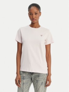 Guess Jeans T-Shirt W4YI10 J1314 Różowy Regular Fit