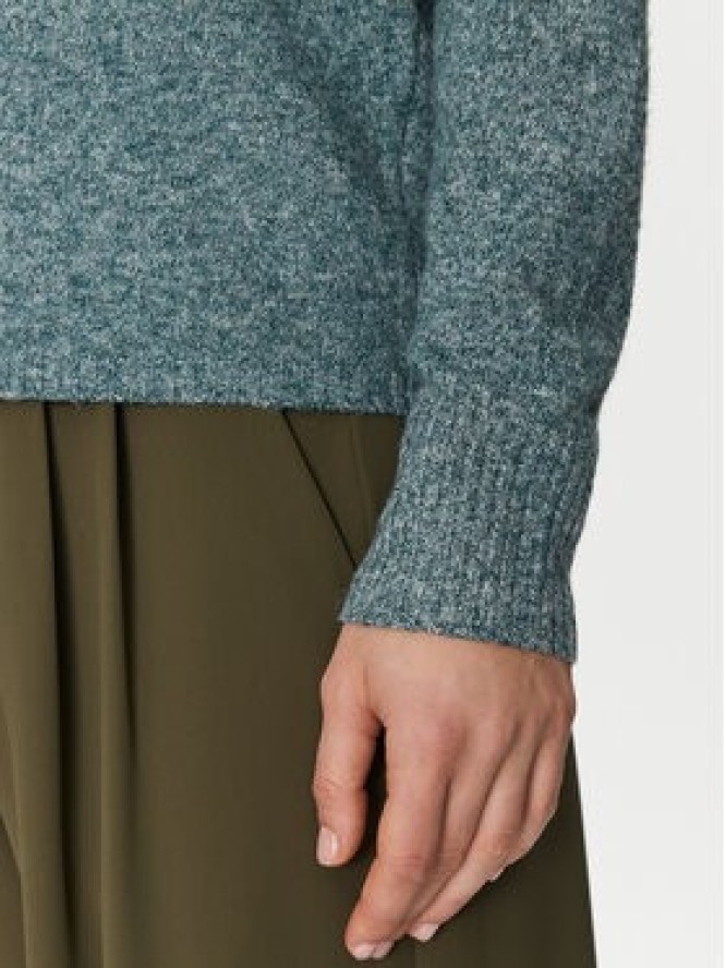 ONLY Sweter Rica 15224360 Zielony Regular Fit