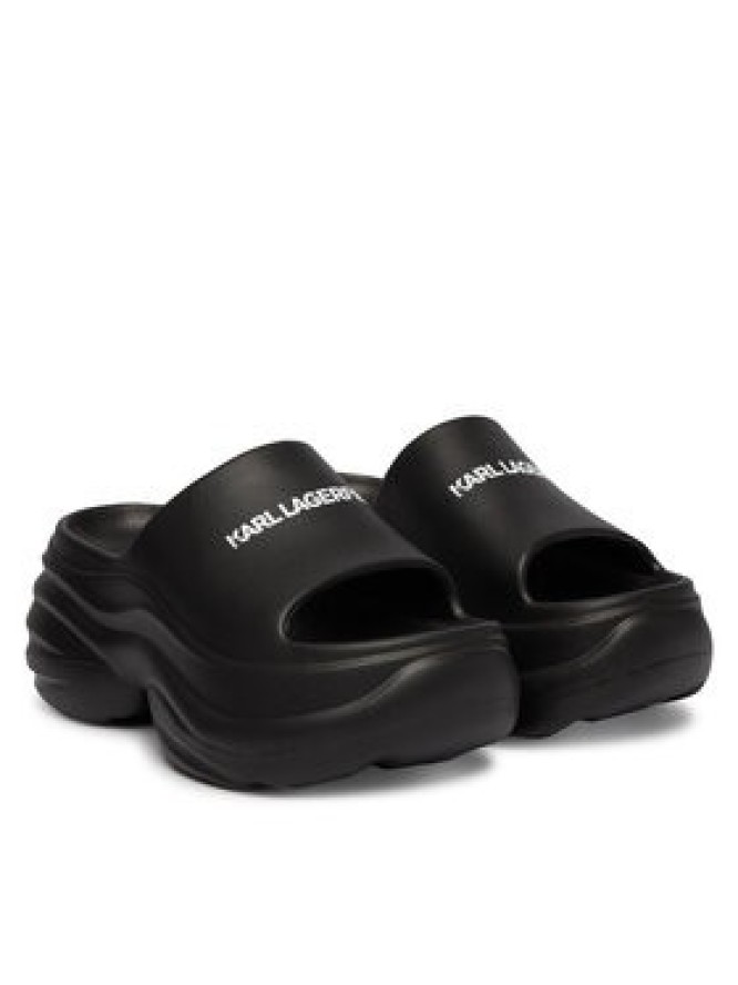 KARL LAGERFELD Klapki KL88900A Czarny