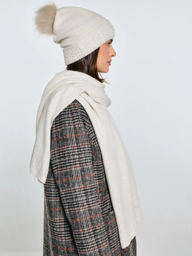 Szalik damski perłowy Stanilos 103