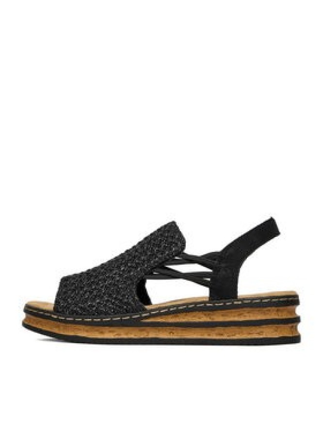 Rieker Sandały CEO-62941-00 Czarny