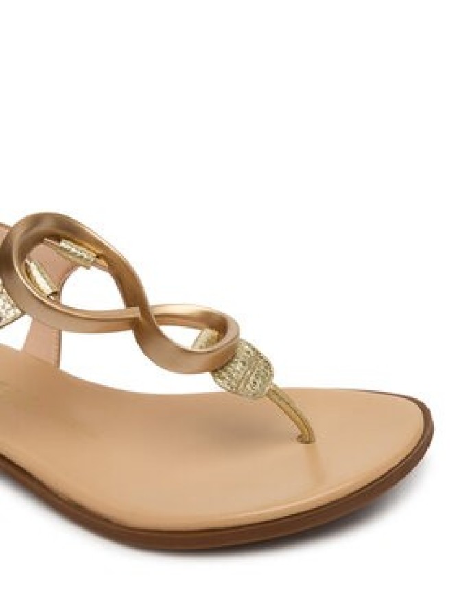 Hispanitas Sandały HV264784 C002 Złoty