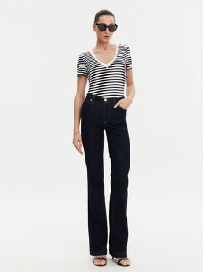 Morgan T-Shirt 241-DINA Granatowy Regular Fit