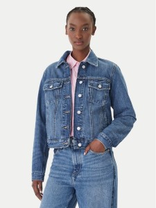 Tommy Jeans Kurtka jeansowa Classic DW0DW22988 Niebieski Regular Fit