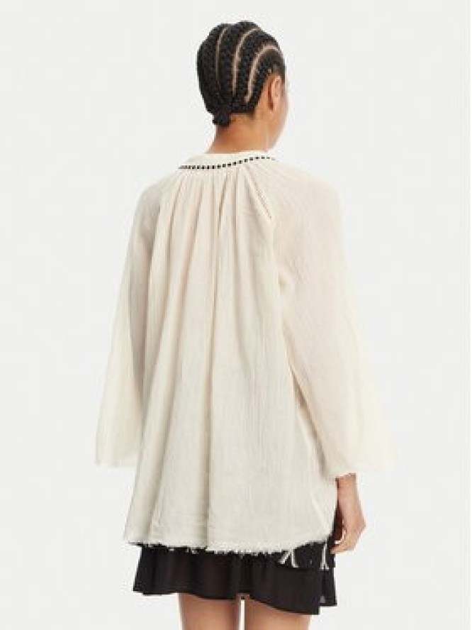 Devotion TWINS Bluzka Apology 025.002G Écru Loose Fit