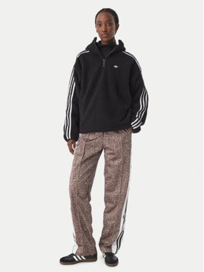 adidas Bluza Adiluna Season 2 X Jennie Fleece Hoodie Jacket LD8926 Czarny Regular Fit