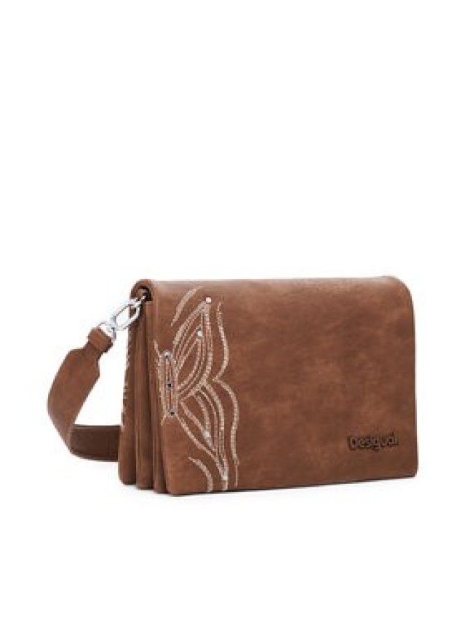 Desigual Torebka 25SAXP86 Brązowy