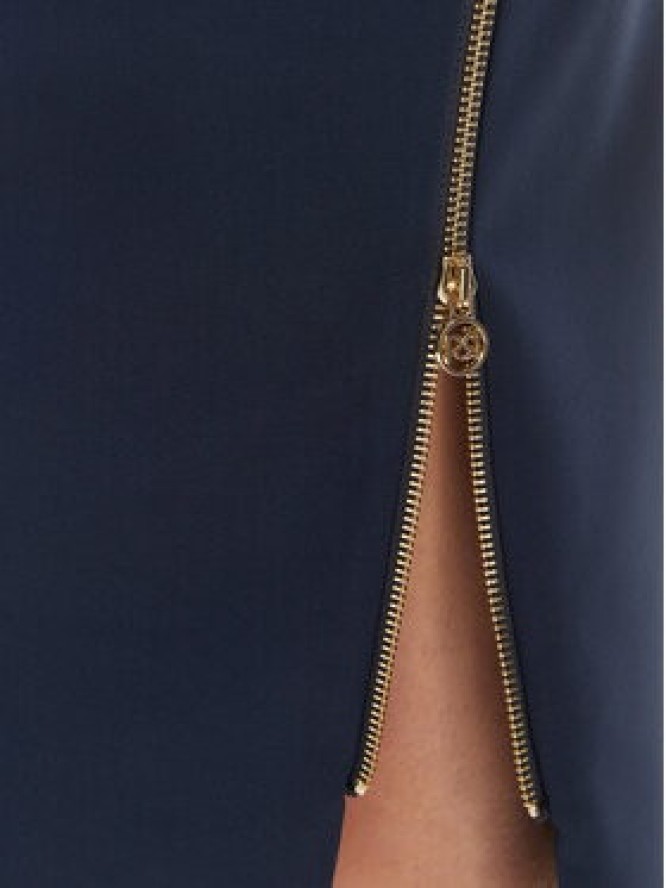 Rinascimento Spódnica ołówkowa CFC0127985003 Granatowy Slim Fit