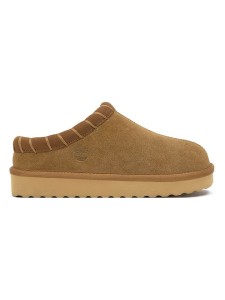 Timberland Skórzane slippersy w kolorze jasnobrązowym rozmiar: 40