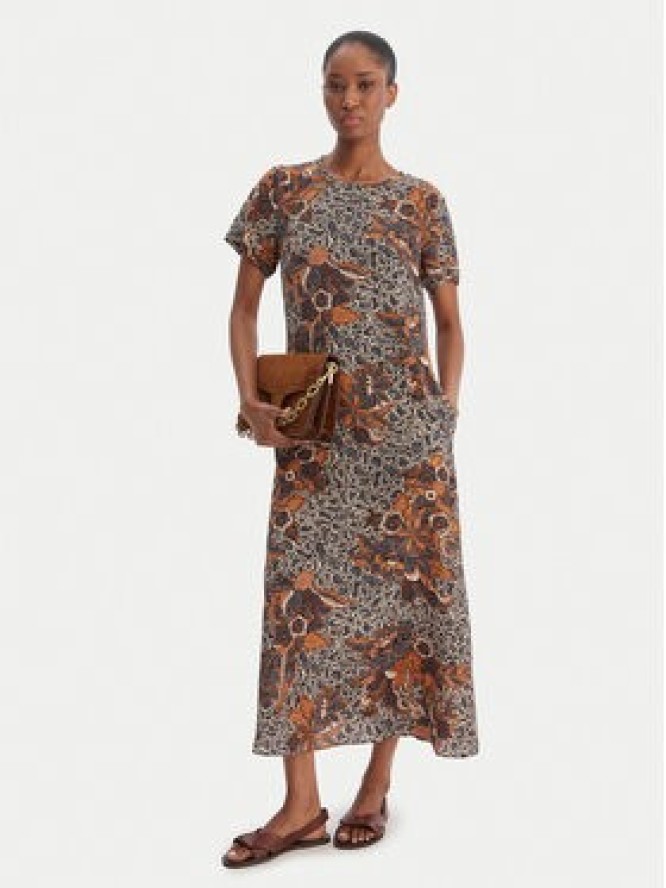 Weekend Max Mara Sukienka codzienna Crespo 2615221042 Granatowy Regular Fit