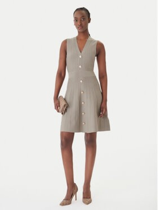 Guess Sukienka dzianinowa W6GK53 Z0658 Zielony Regular Fit