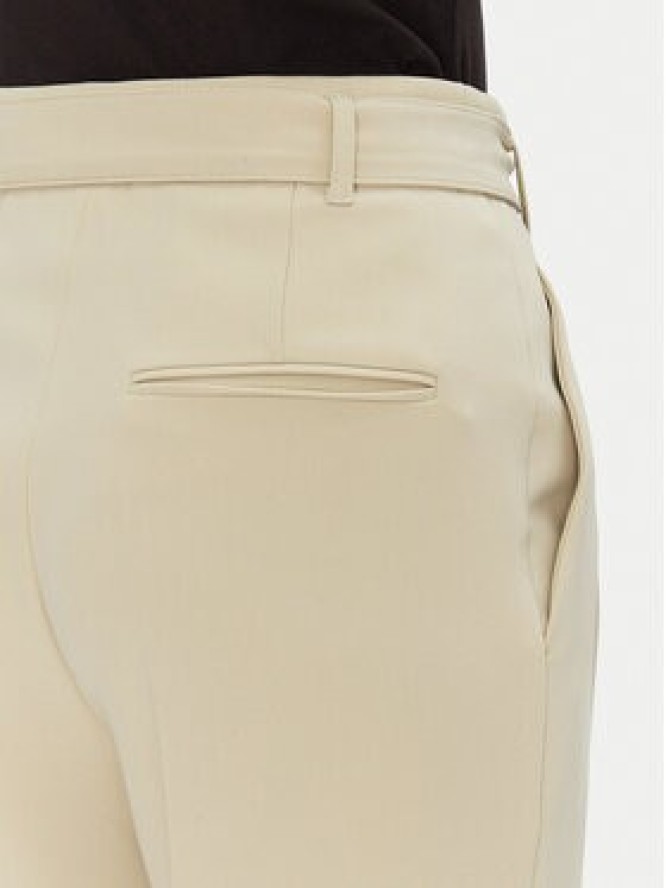 BOSS Spodnie materiałowe Tapiah 50490037 Beżowy Regular Fit