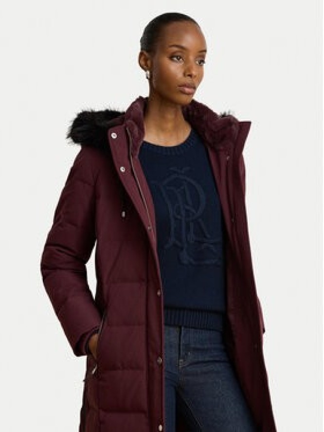 LAUREN RALPH LAUREN Kurtka puchowa 297957509009 Bordowy Regular Fit