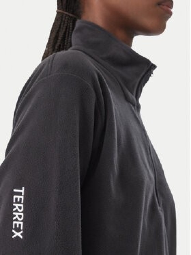 adidas Polar Terrex Multi Essentials Half Zip Fleece Jacket KZ1798 Czarny Regular Fit