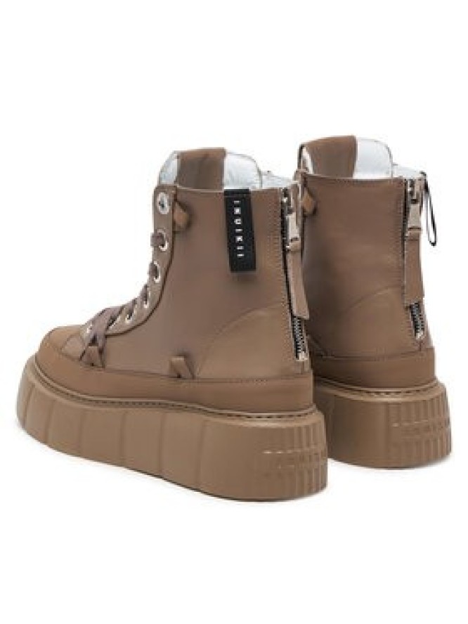 Inuikii Trzewiki Leather Matilda 1001.002.0042.163 Beżowy ciemny
