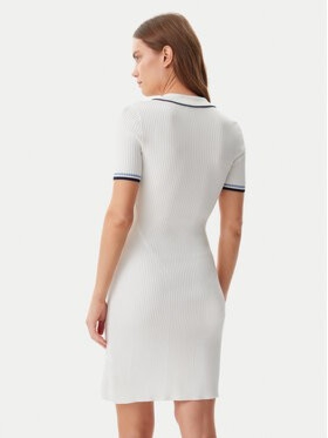 Guess Sukienka dzianinowa W5GK84Z3L10 Biały Regular Fit